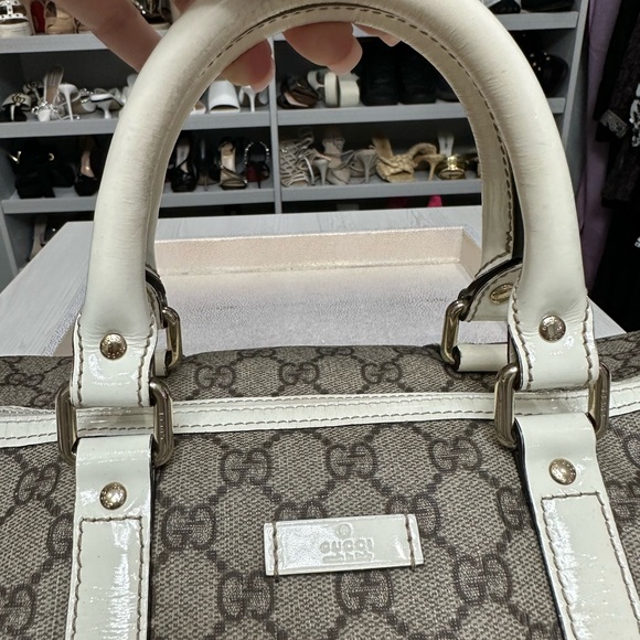SOLD! Authentic GUCCI GG canvas tote bag - Picture 4 of 11